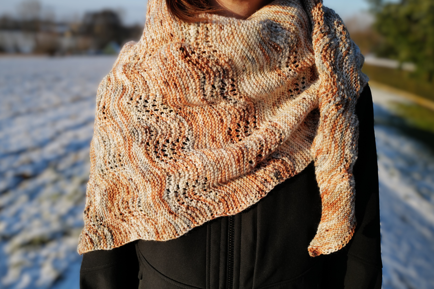 Set für Tuch "Nebelblüte"