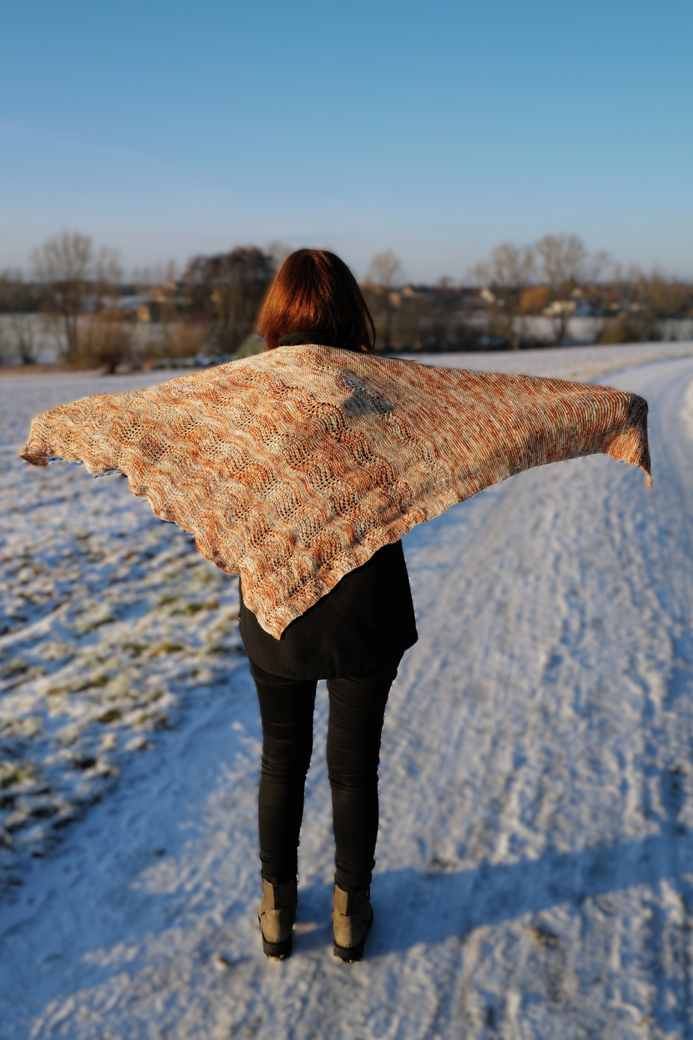 Set für Tuch "Nebelblüte"